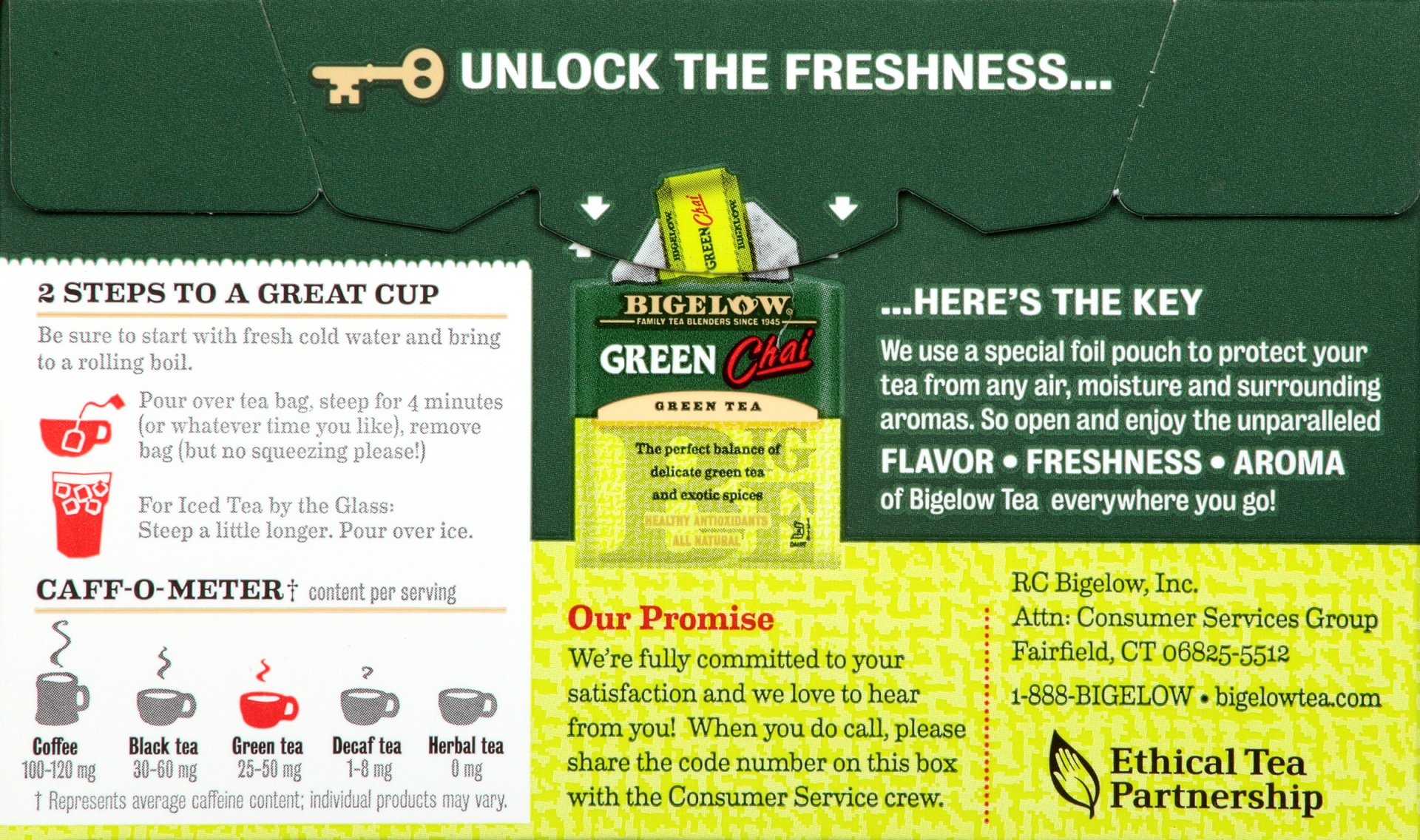 slide 6 of 7, Bigelow Green Chai Tea - 20 ct, 20 ct