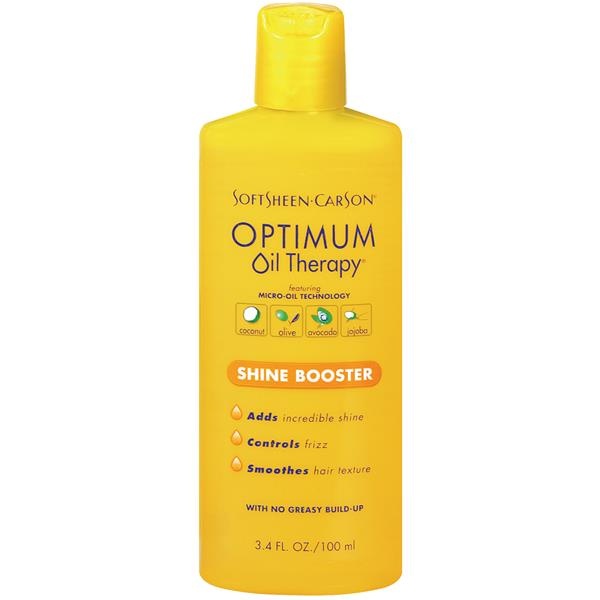 slide 1 of 1, SoftSheen-Carson Optimum Therapy Shine Booster, 3.4 oz