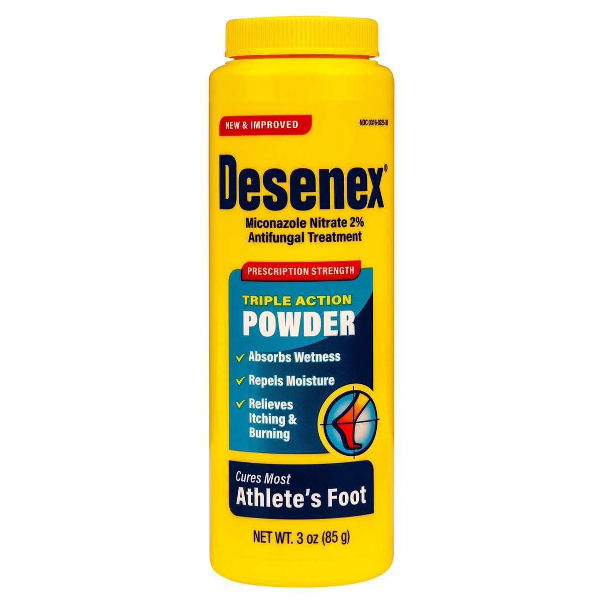 slide 1 of 5, Desenex Prescription Strength Antifungal Powder, 3 oz