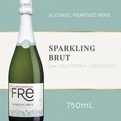 Fre Sparkling Brut Alcohol Removed Wine Bottle - Ml