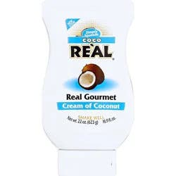 Real Coco Cream Of Coconut Simply Squeeze - 22 Oz