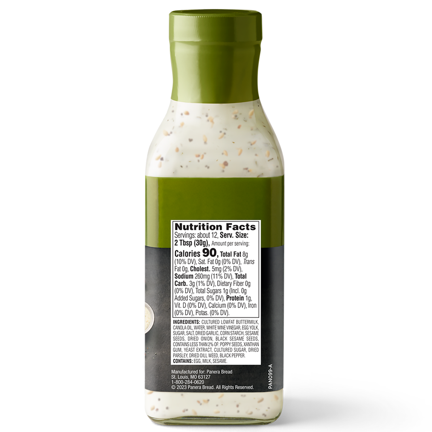 slide 2 of 4, Panera Bread Panera Everything Ranch Dressing and Dip, 12 fl oz