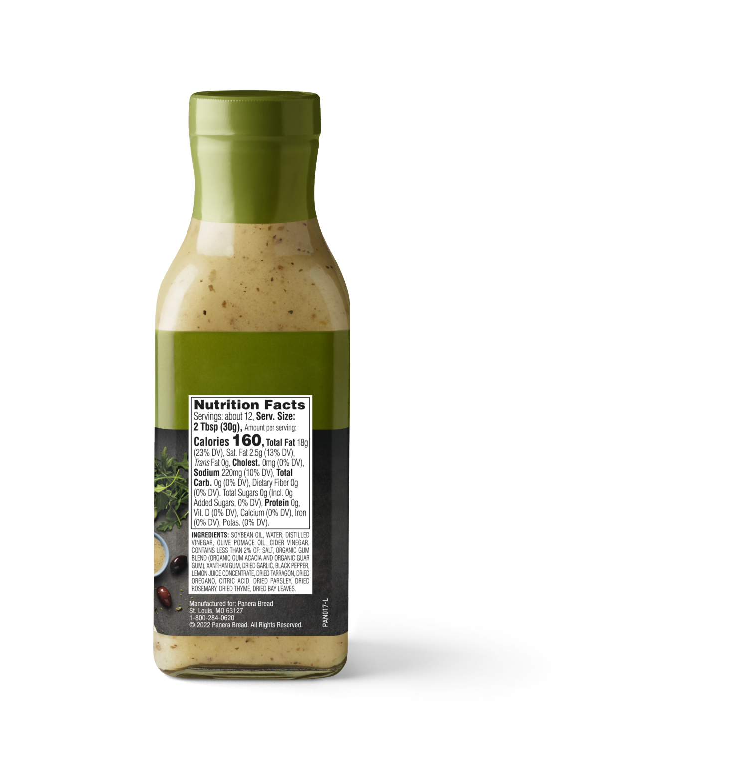 slide 3 of 4, Panera Bread Panera Greek Dressing 12 oz, 12 fl oz