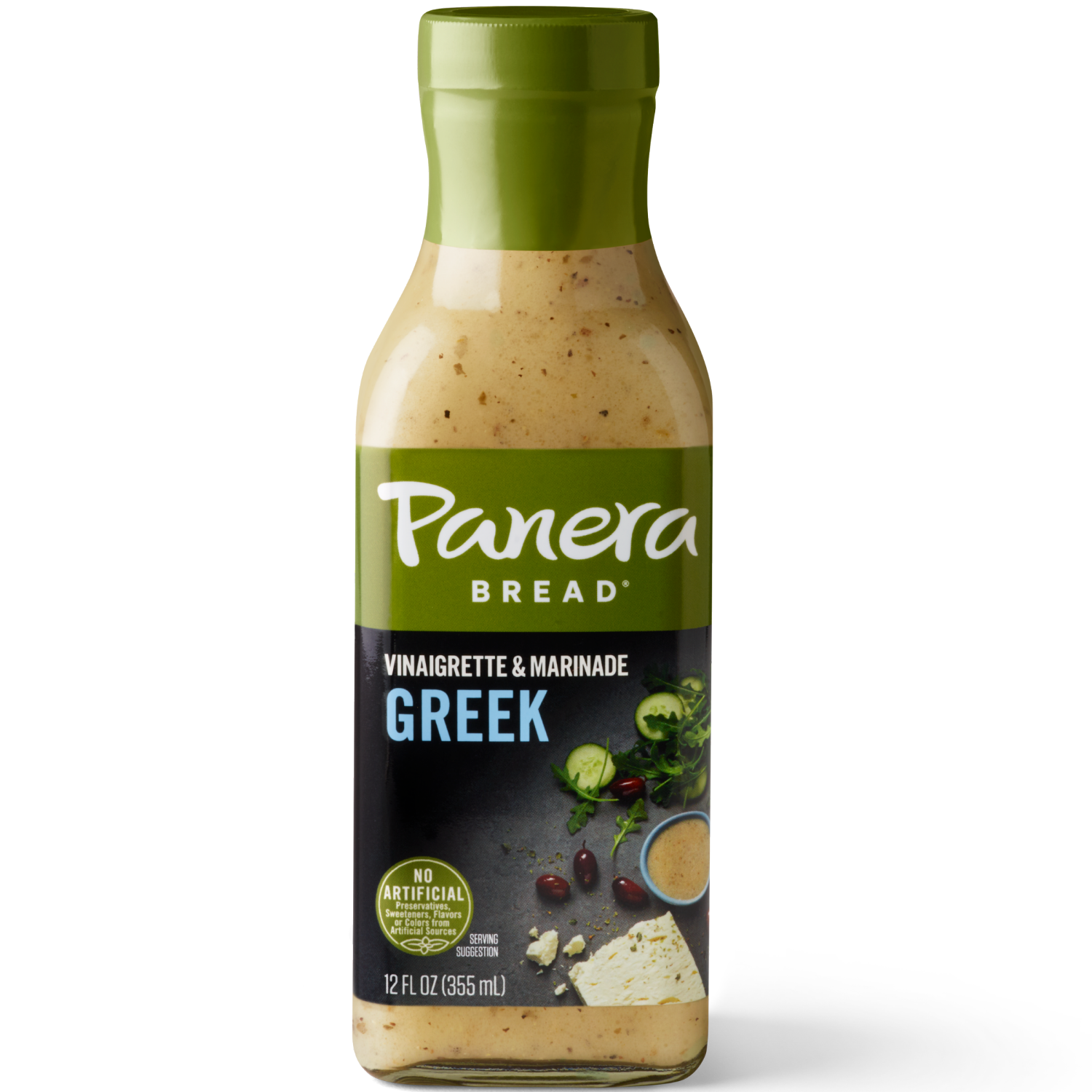 slide 1 of 4, Panera Bread Panera Greek Dressing 12 oz, 12 fl oz