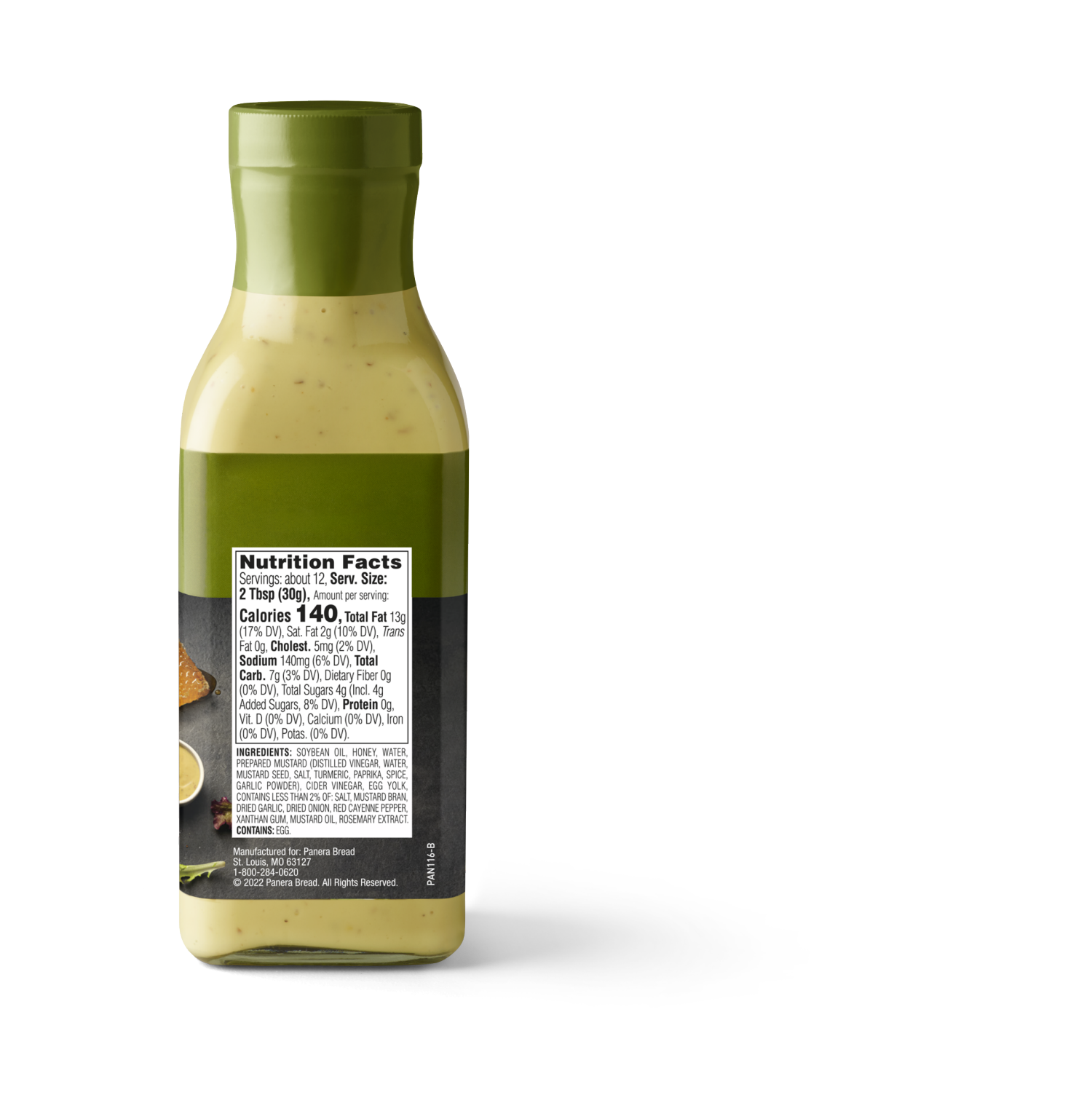 slide 3 of 4, Panera Bread Panera Wildflower Honey Mustard 12 oz, 12 fl oz