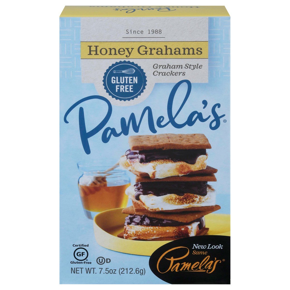 slide 1 of 7, Pamela's Honey Graham Crackers - 7.5oz, 7.5 oz