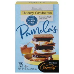 Pamela's Graham Style Honey Grahams Crackers 7.5 oz