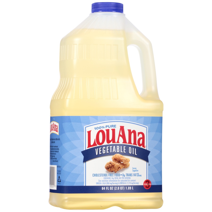 slide 3 of 8, Louana 100% Pure Vegetable Oil, 64 oz