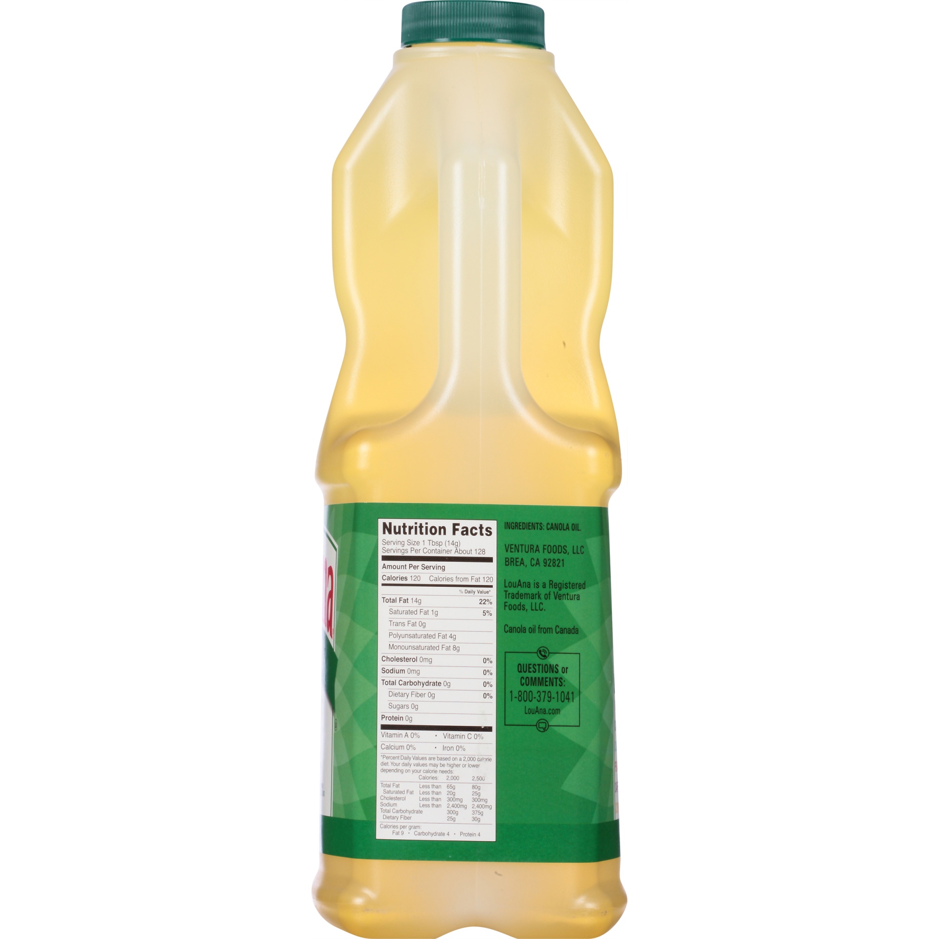 slide 2 of 8, Louana 100% Pure Canola Oil, 64 oz