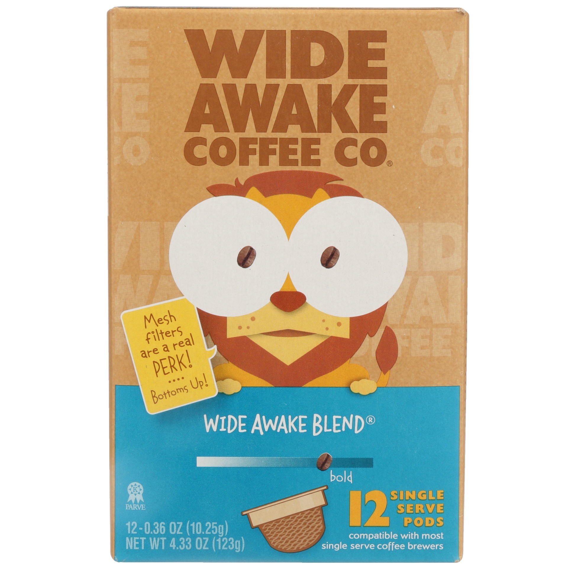 slide 1 of 6, Wide Awake Coffee Co. Bold Wide Awake Blend K-Cups, 12 ct