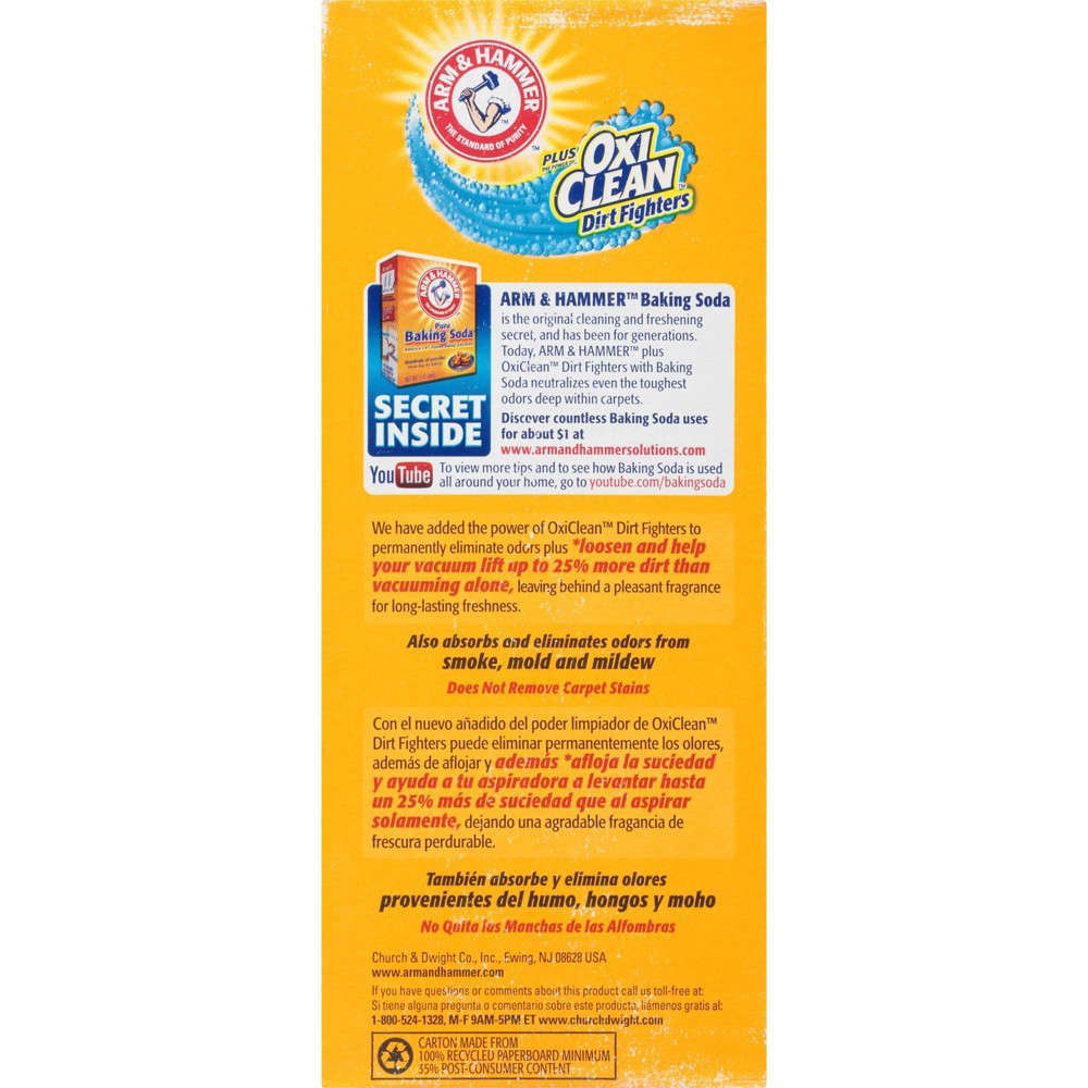 slide 11 of 11, ARM & HAMMER Extra Strength Carpet Odor Eliminator 42.6 oz, 42.6 oz