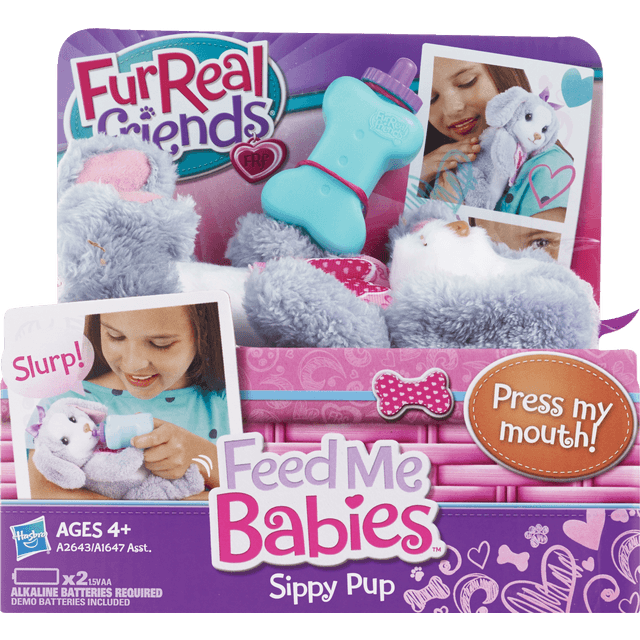 slide 1 of 1, Hasbro Fur Real Friends Feed Me Baby, 1 ct