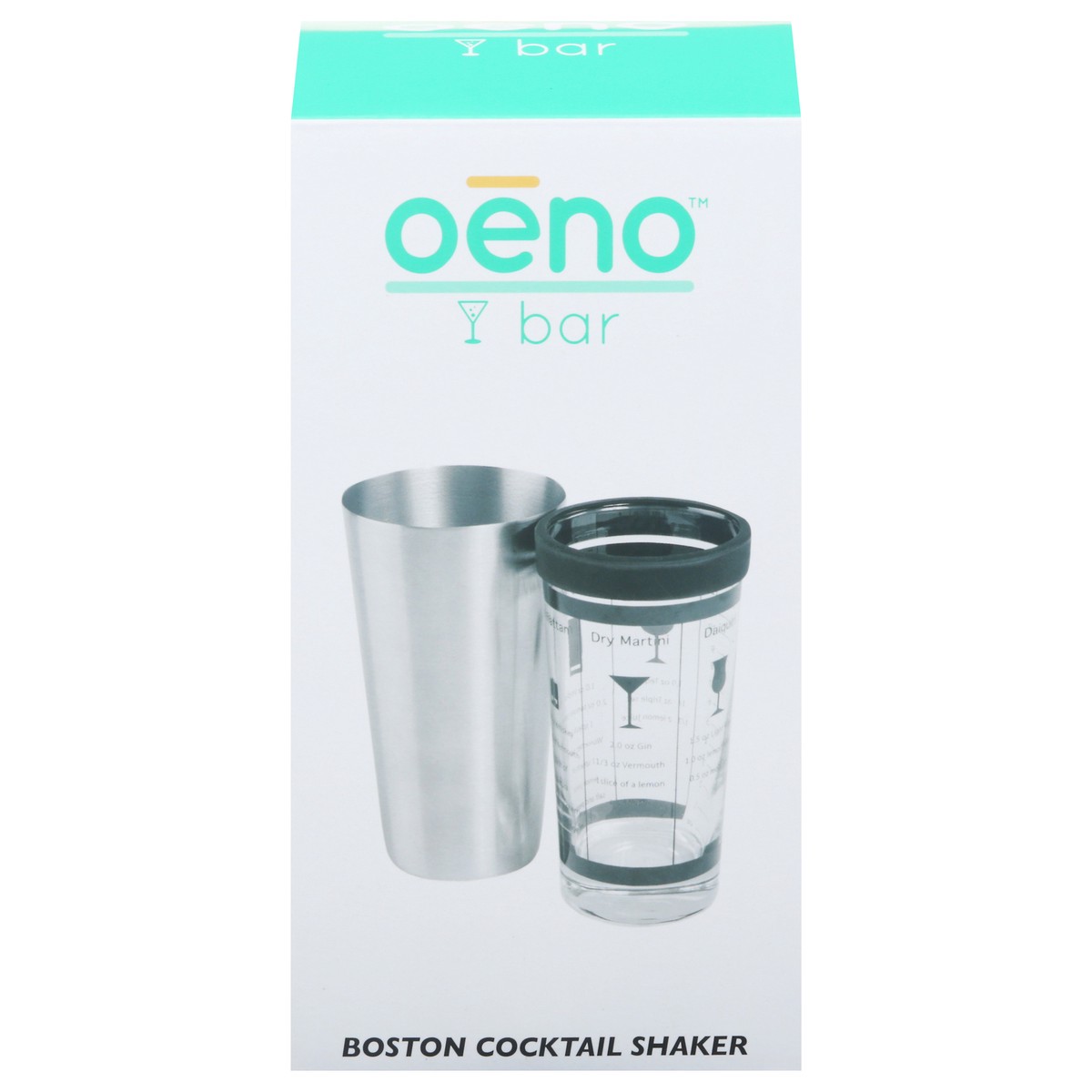 slide 6 of 11, Oenophilia Bar Boston Cocktail Shaker 1 ea, 1 ct