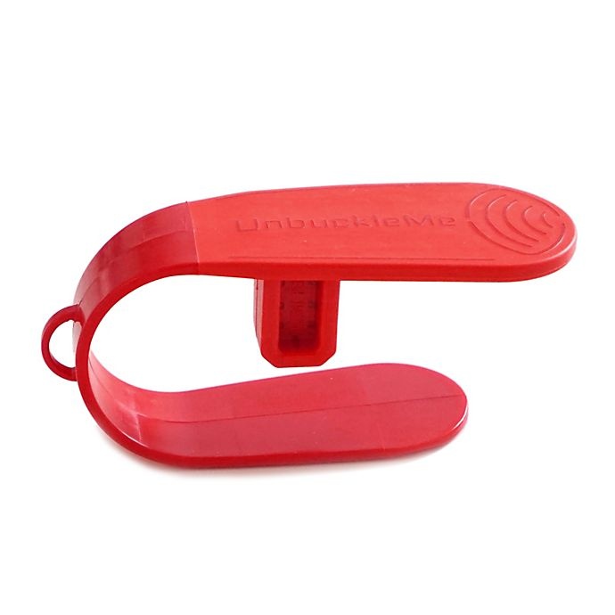 slide 1 of 1, UnbuckleMe Car Seat Buckle Release Tool - Strawberry, 1 ct