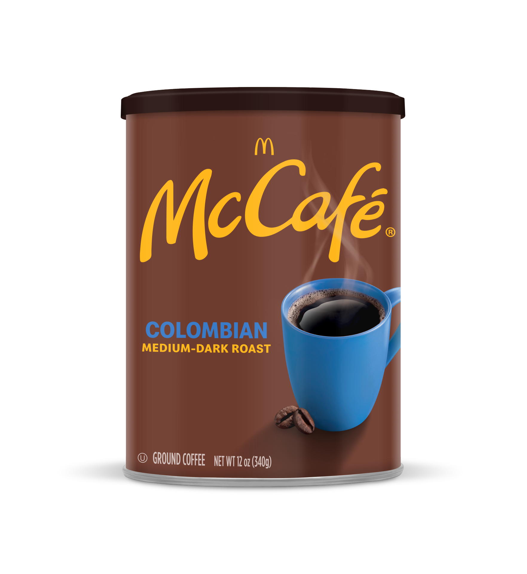 slide 1 of 8, McCafé Colombian Ground Coffee Canister, 12 oz