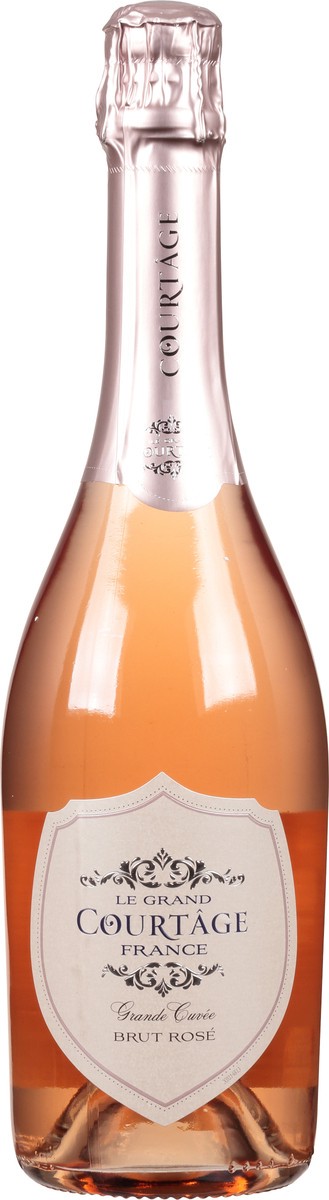 slide 7 of 9, Le Grand Courtage Brut Rose Sparkling Blend, 750 ml, 750 ml