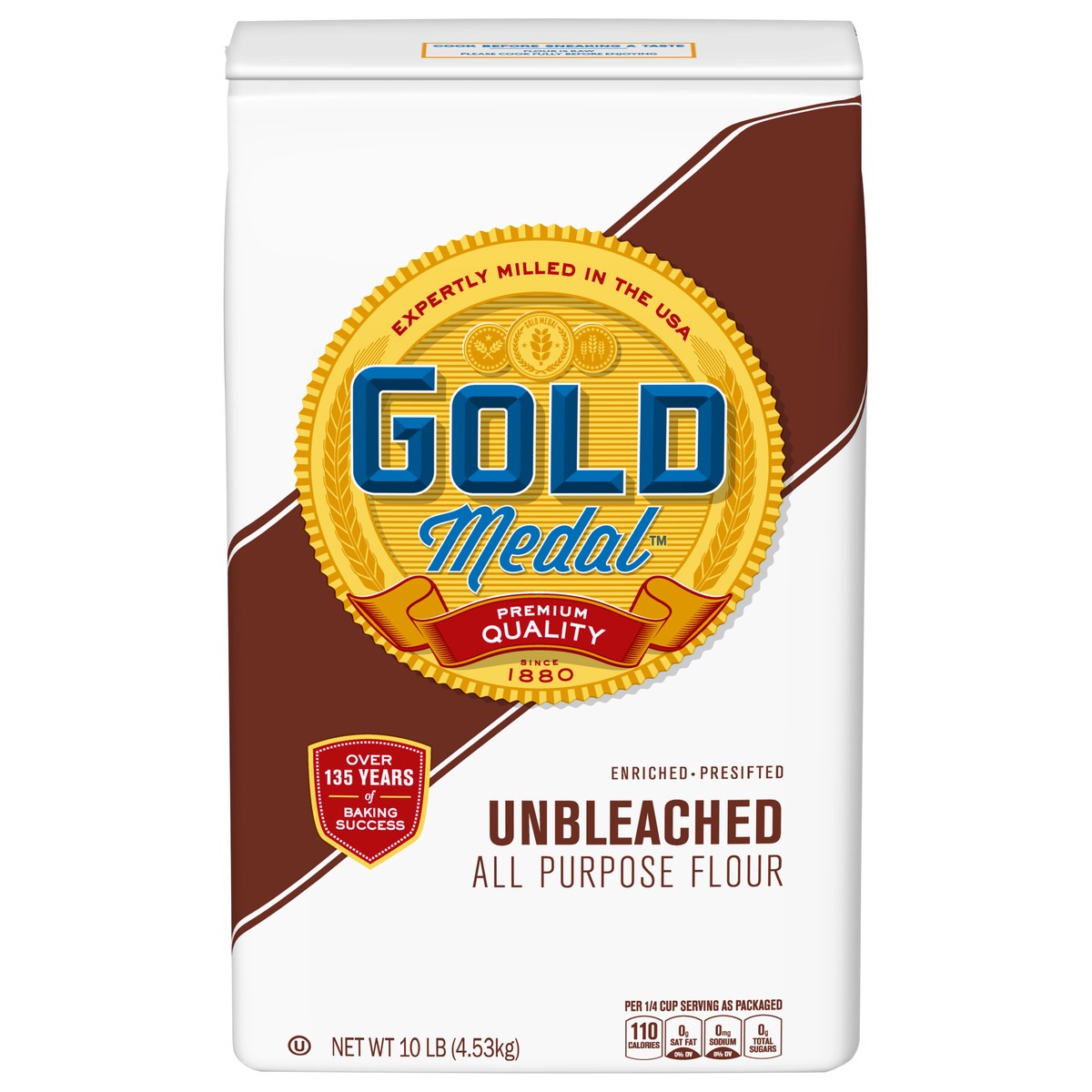 slide 5 of 13, Gold Medal Unbleached All Purpose Flour, 10 lb