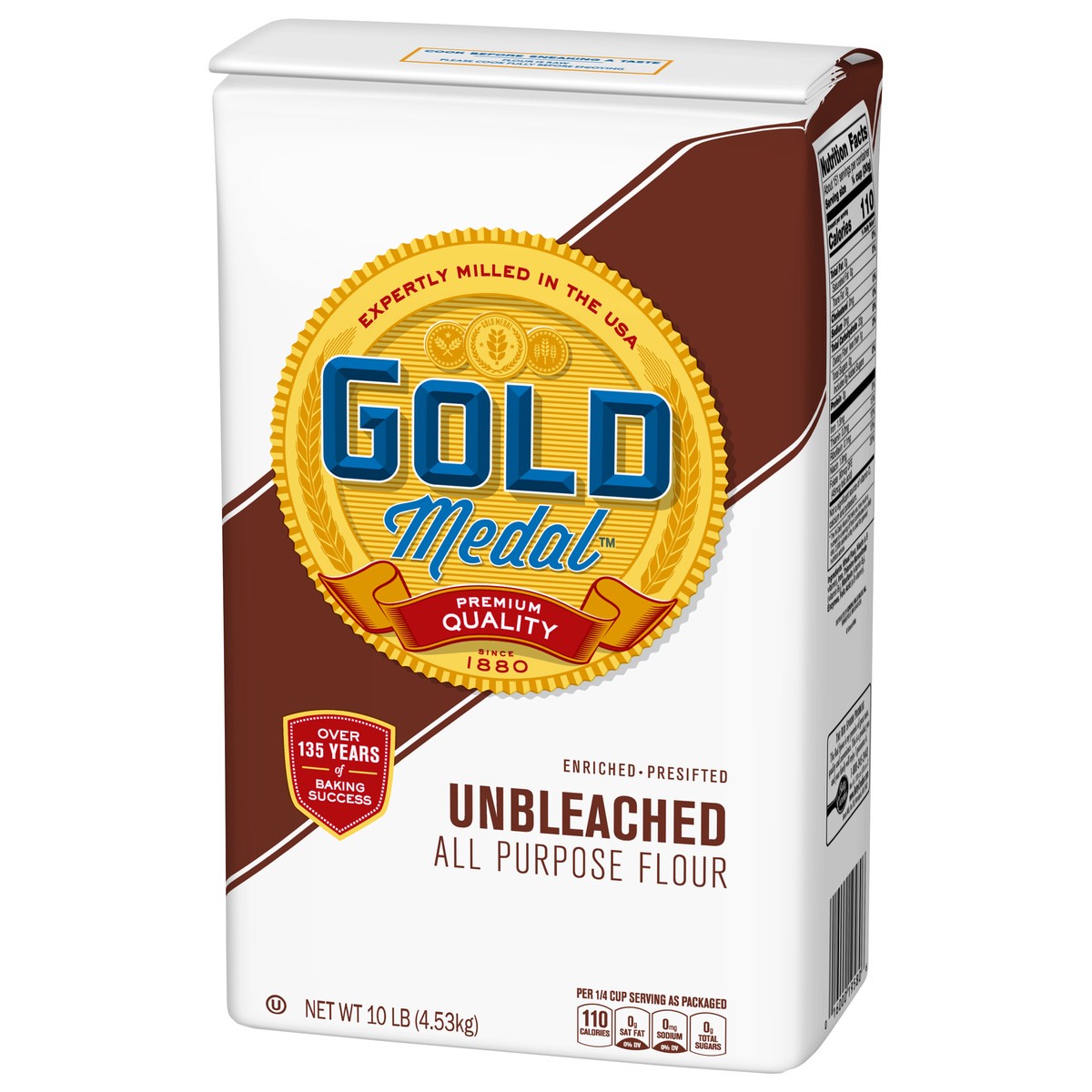 slide 12 of 13, Gold Medal Unbleached All Purpose Flour, 10 lb