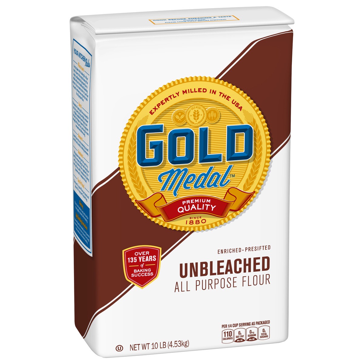 slide 13 of 13, Gold Medal Unbleached All Purpose Flour, 10 lb