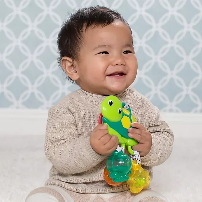 slide 3 of 3, Infantino Jingle Sea Charms Turtle, 1 ct