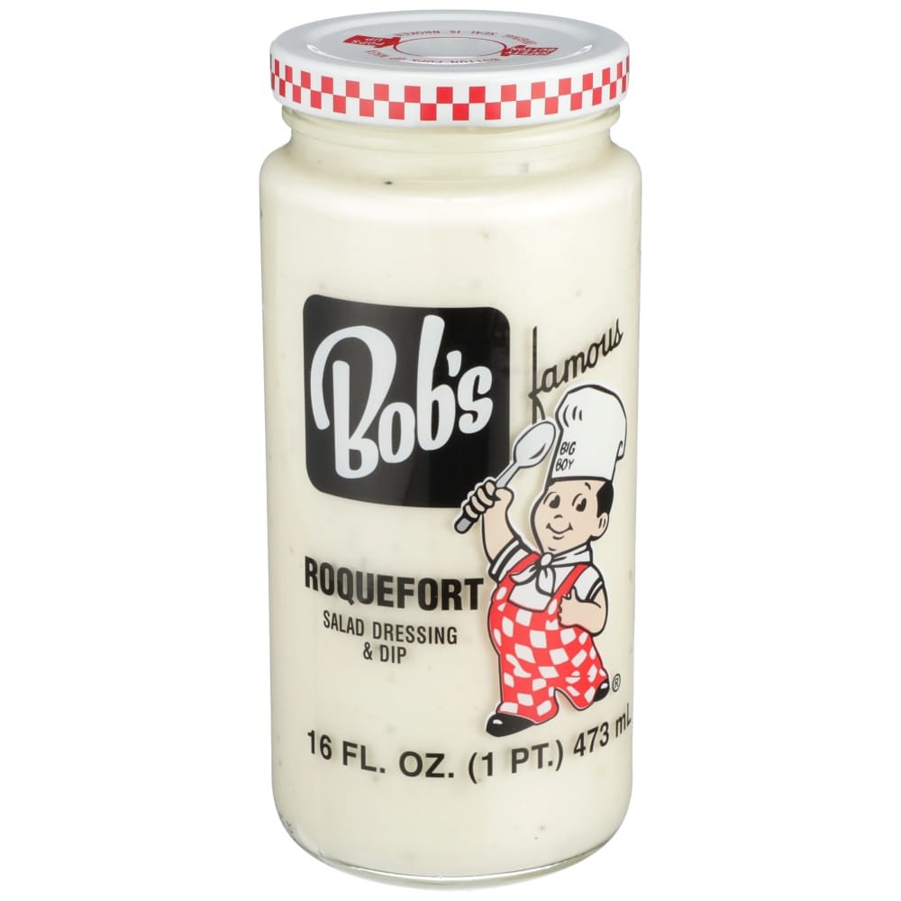 slide 1 of 9, Bobs Salad Dressing & Dip, Roquefort, 16 oz