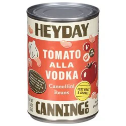 Heyday Canning Co Tomato Alla Vodka Cannellini Beans 15 oz