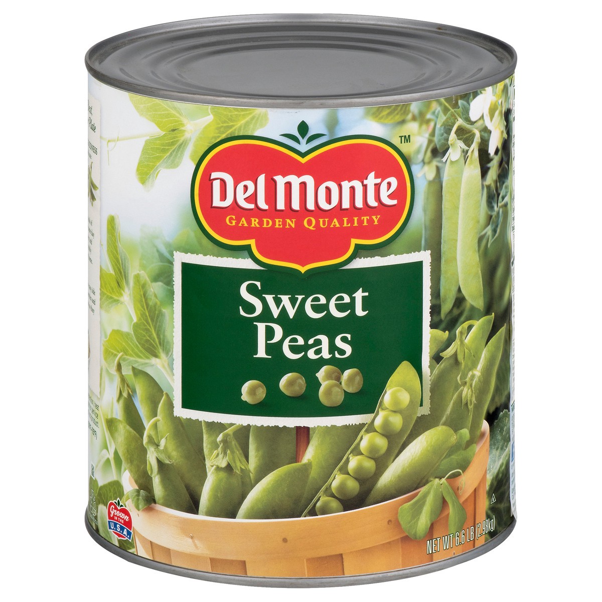slide 1 of 12, Del Monte Sweet Peas 6.6 lb, 6.6 lb