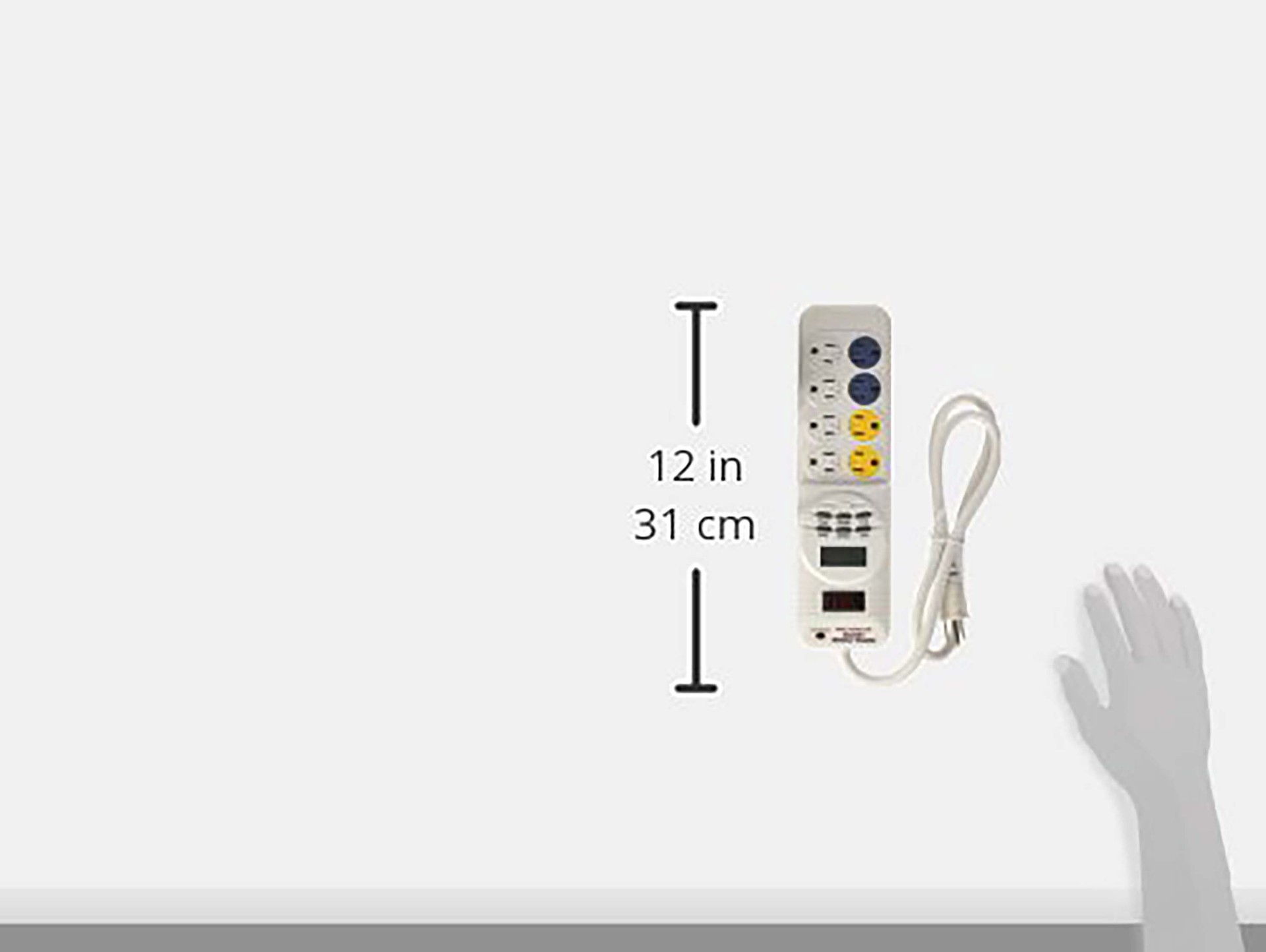 slide 9 of 10, Coralife Digital Power Center 24/7 Digital Timer, Up to 1875 amps, 1 ct