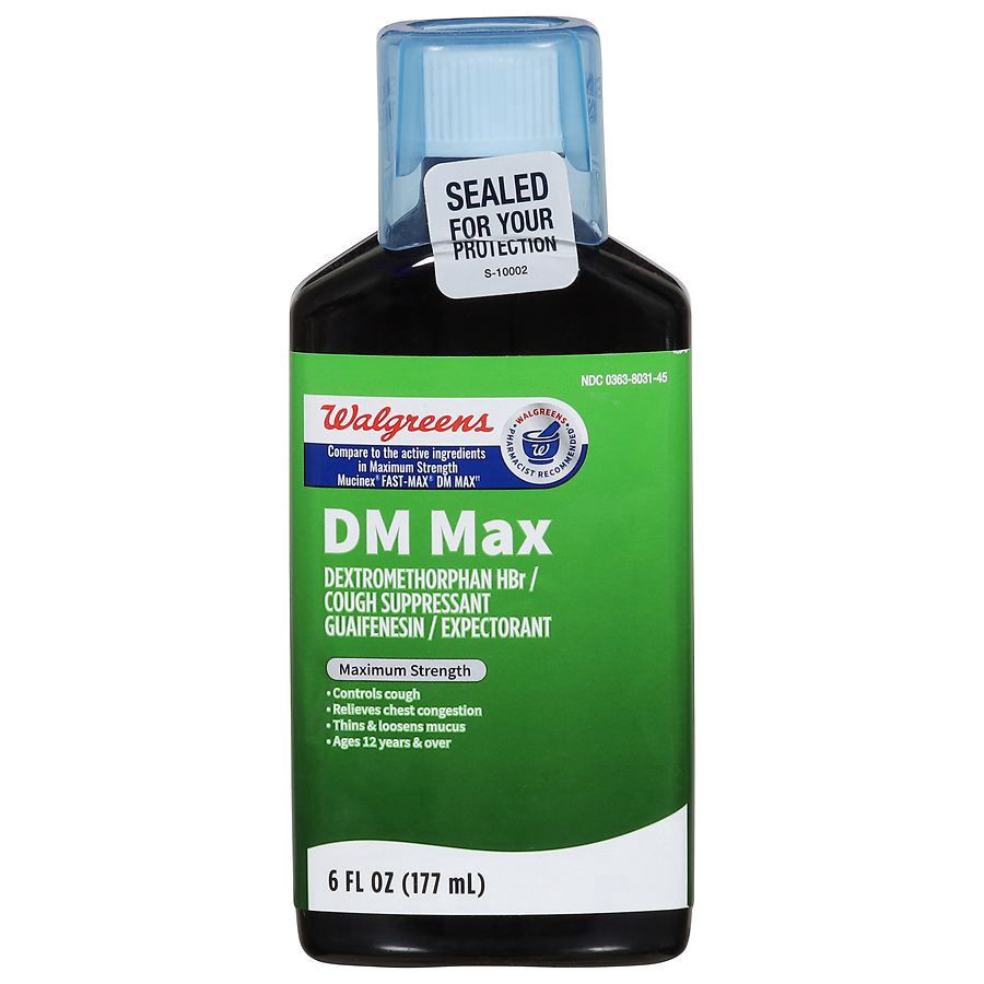 slide 1 of 1, Walgreens WALG MUCUS RELIEF MULTI-SYMPTOM MAX, 6 oz