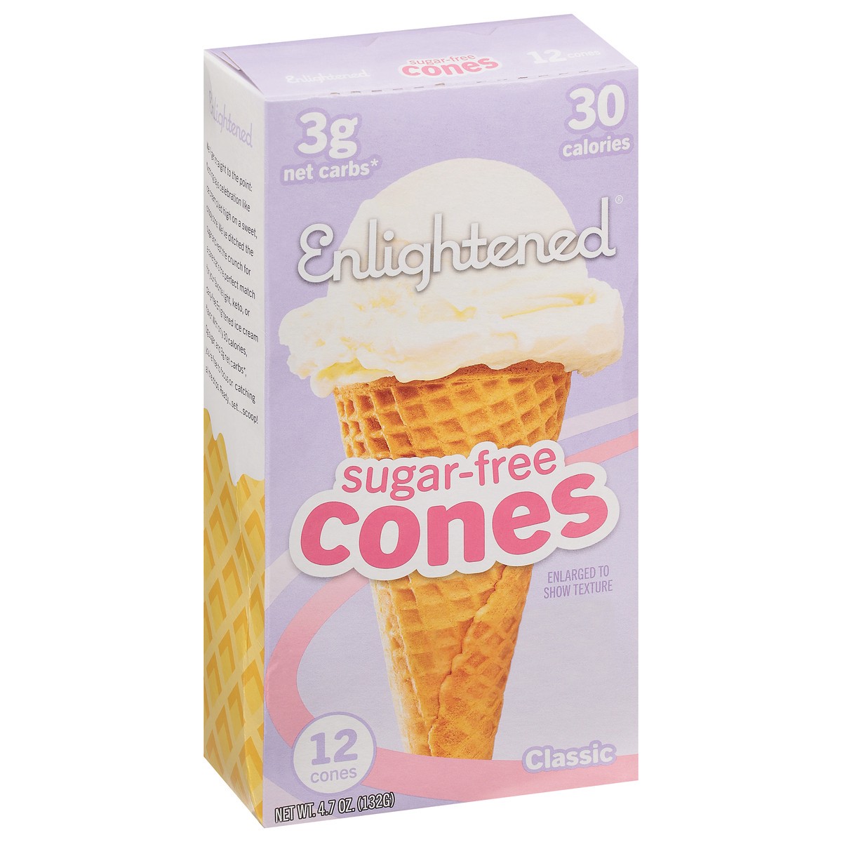 slide 4 of 11, Enlightened Classic Ice Cream Cones, 4.7 oz