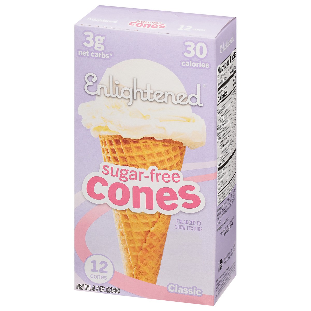 slide 5 of 11, Enlightened Classic Ice Cream Cones, 4.7 oz