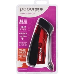 slide 1 of 1, Paperpro Compact Stapler (Assorted Colors), 1 ct