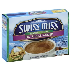 Swiss Miss Sensible Sweets No Sugar Added Hot Cocoa Mix - 8 ct; 0.55 oz