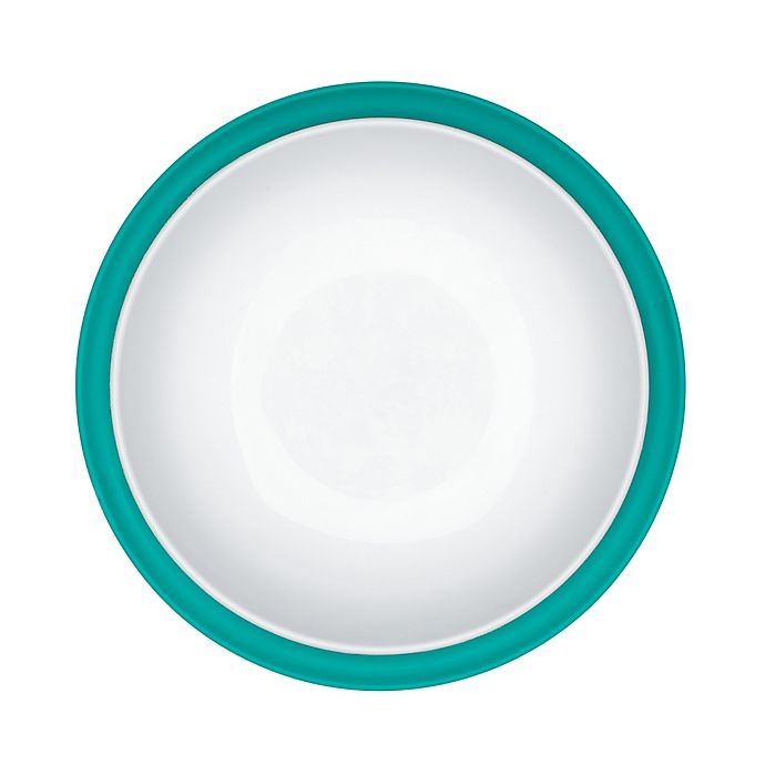 slide 8 of 8, OXO Tot Stick & Stay Bowl - Teal, 1 ct