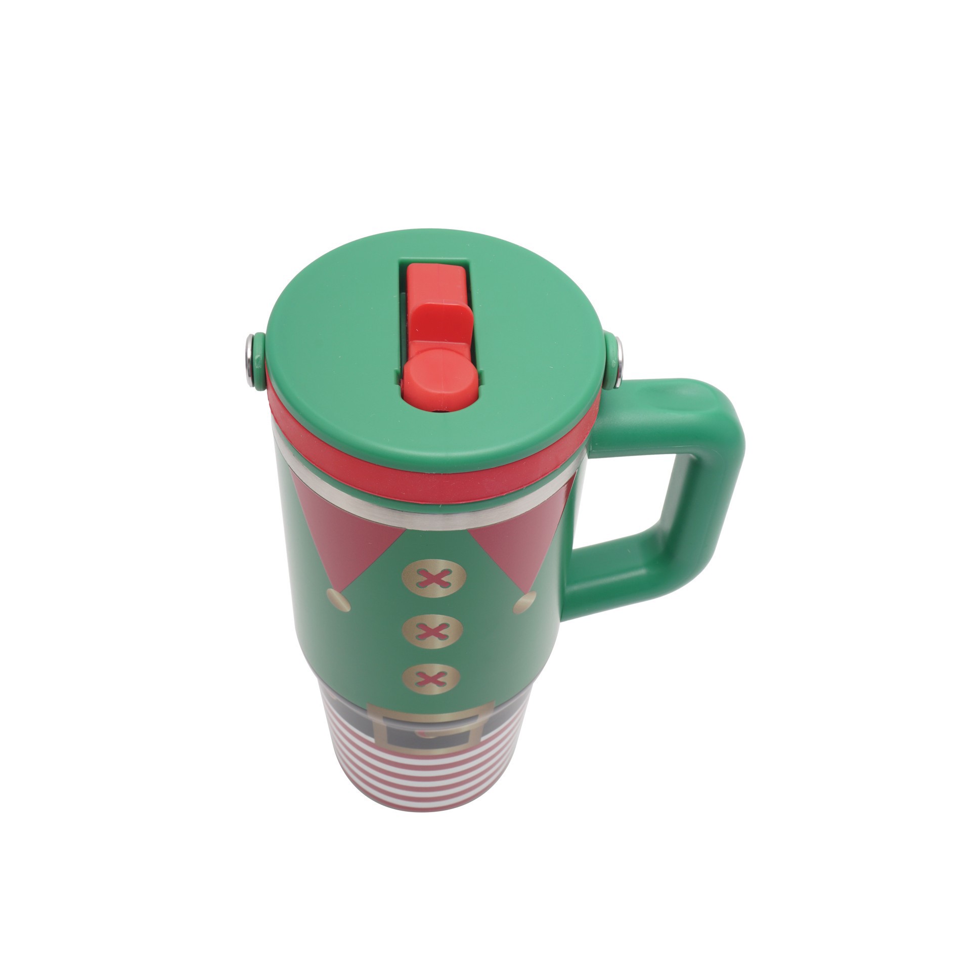 slide 5 of 5, 20oz. Christmas Stainless Steel Insulated Tumbler By Ashland, 20 oz