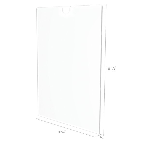 slide 5 of 10, Deflect-O Cubicle Sign Holder, Clear, 1 ct