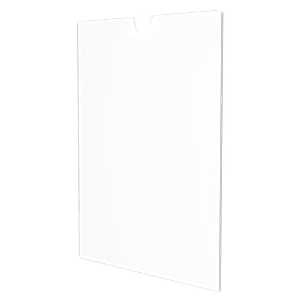 slide 4 of 10, Deflect-O Cubicle Sign Holder, Clear, 1 ct