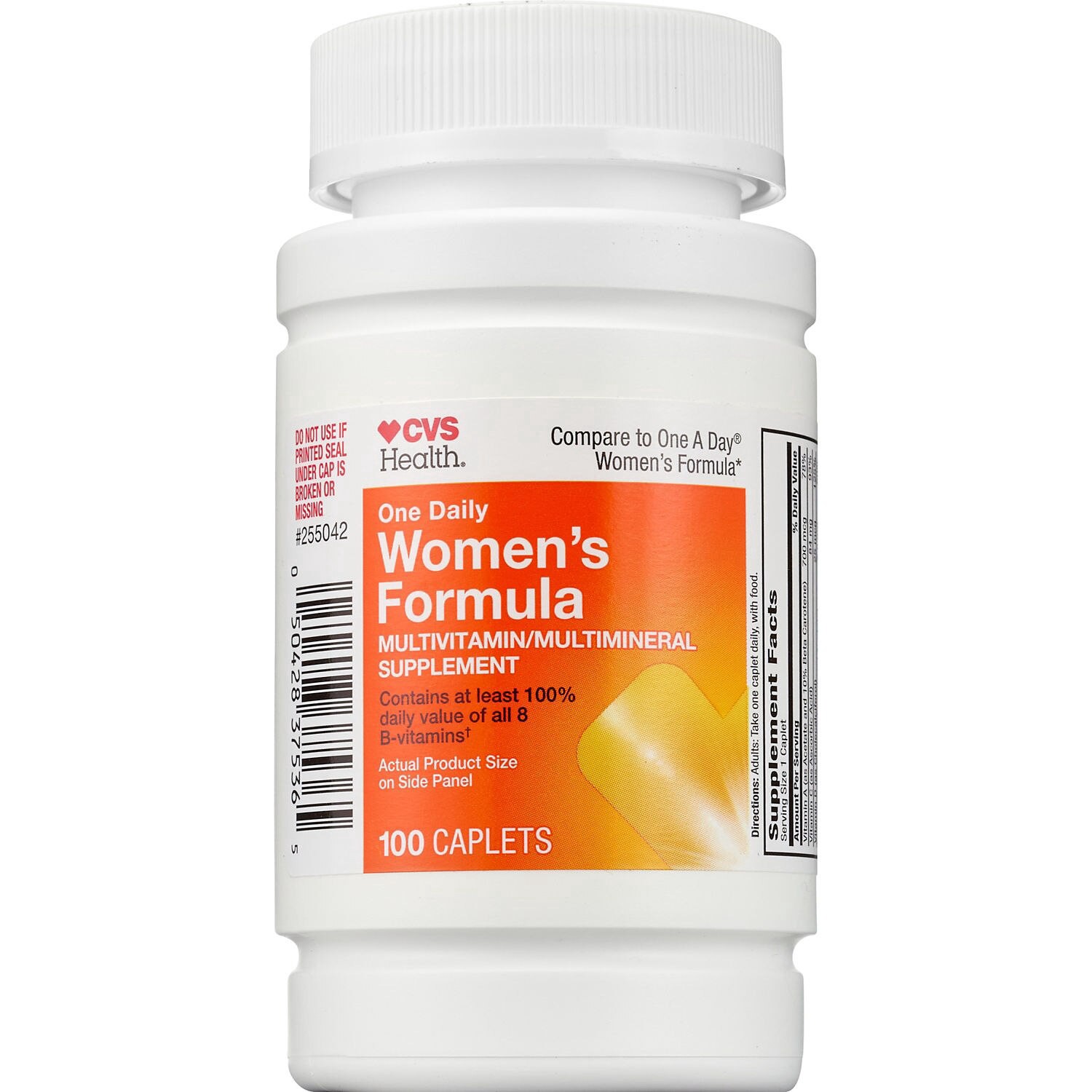 slide 1 of 4, Cvs Women's Multivitamin Tablets, 100 Ct, 100 ct