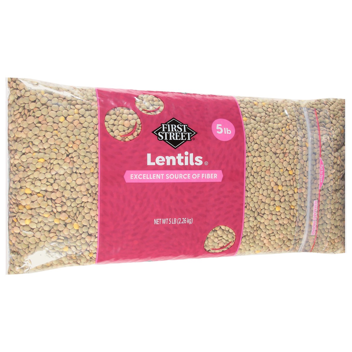 slide 11 of 13, First Street Lentils, 5 lb