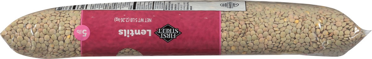 slide 10 of 13, First Street Lentils, 5 lb