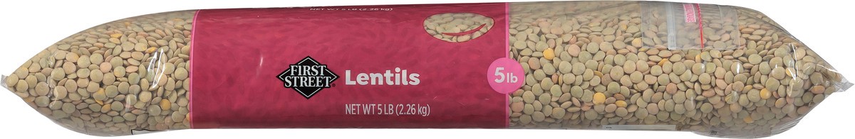 slide 4 of 13, First Street Lentils, 5 lb
