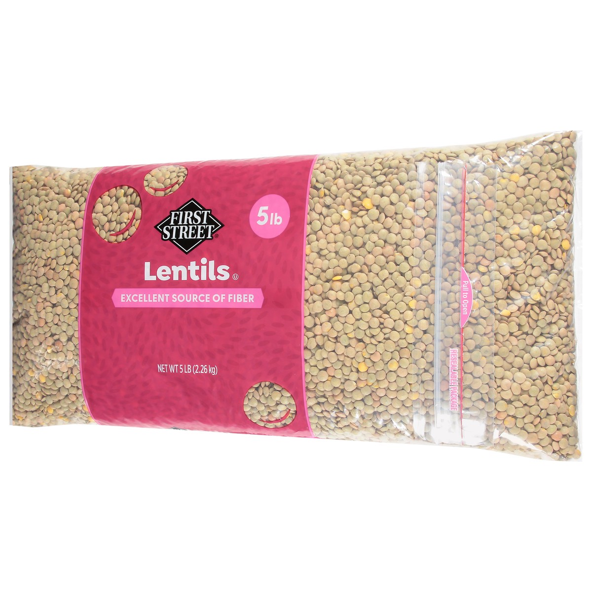 slide 8 of 13, First Street Lentils, 5 lb