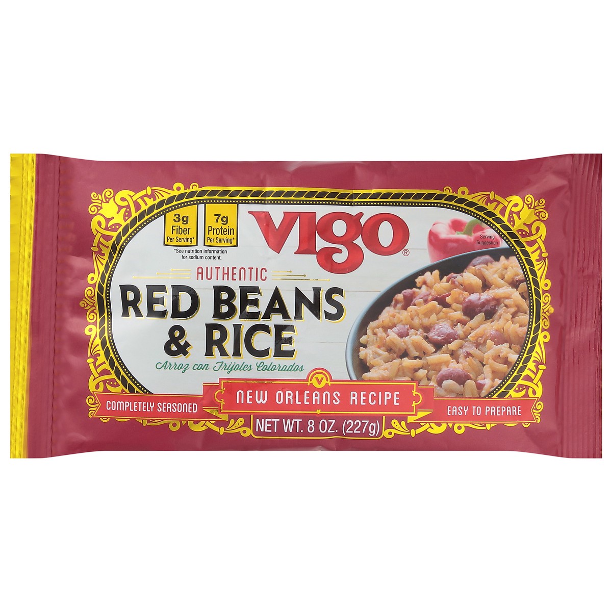 slide 1 of 6, Vigo Authentic New Orleans Recipe Black Beans & Rice 8 oz, 8 oz