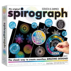 PlayMonster The Original Spirograph Scratch & Shimmer