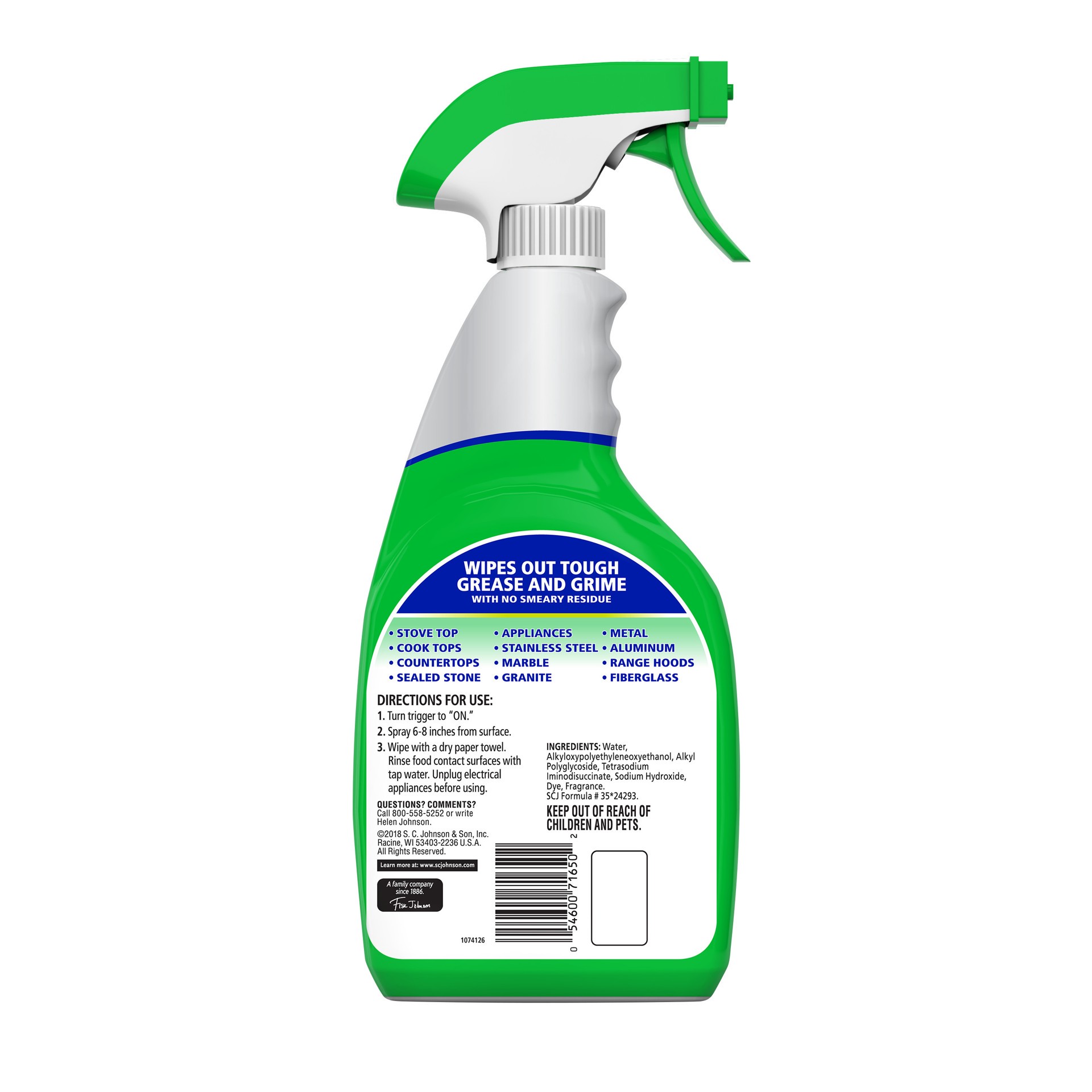 slide 2 of 4, Fantastik Advanced Kitchen & Grease Cleaner, 32 FL OZ, 32 oz