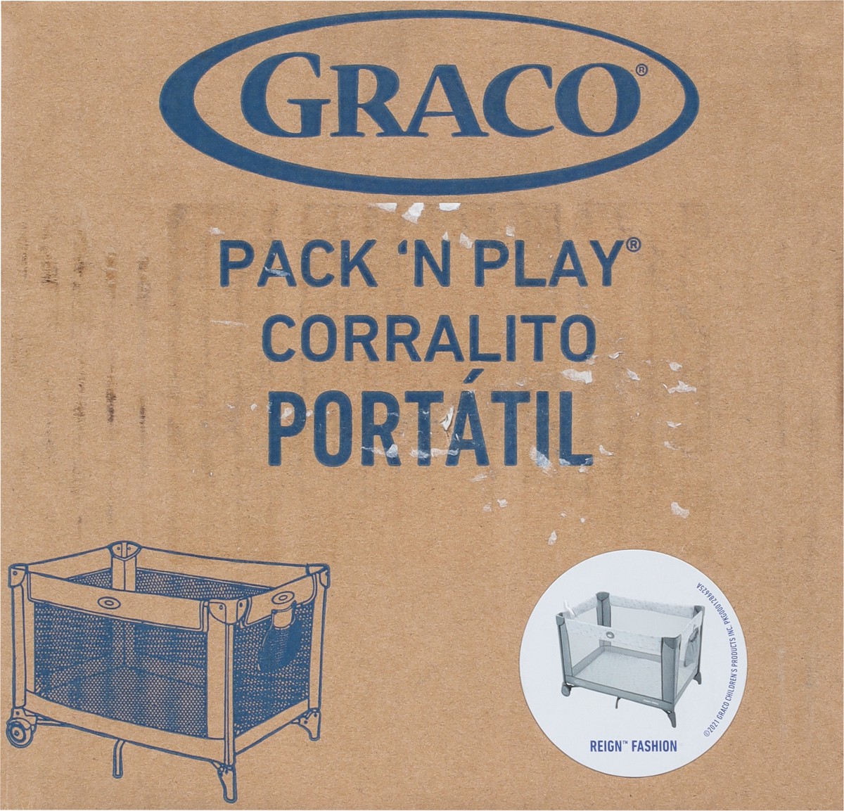 slide 9 of 11, Graco Pack 'N Play Portable Playard 1 ea, 1 ct