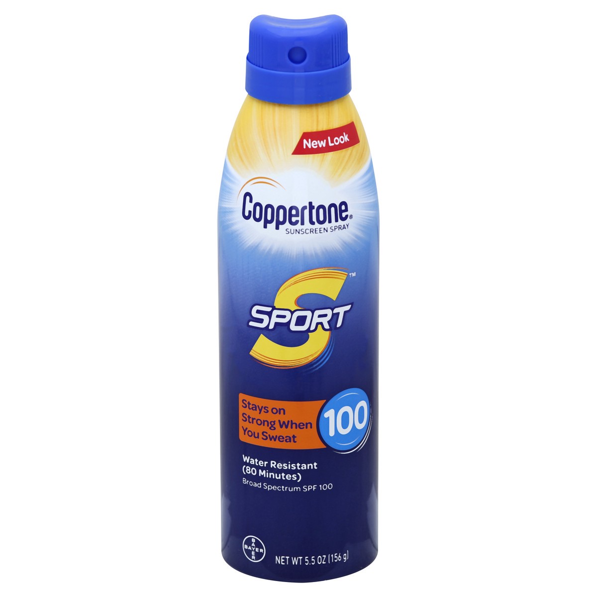 slide 7 of 8, Coppertone Sport Sunscreen Lotion Spray SPF 100, 5.5 oz