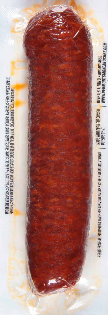 slide 8 of 9, Vermont Smoke & Cure Smoked Uncured Pepperoni 6 oz, 6 oz