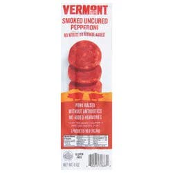 Vermont Smoke & Cure Smoked Uncured Pepperoni 6 oz