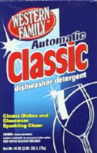 slide 1 of 1, Western Family Auto Classic Dish Detergent, 45 oz